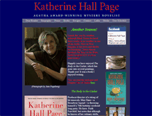 Tablet Screenshot of katherine-hall-page.org